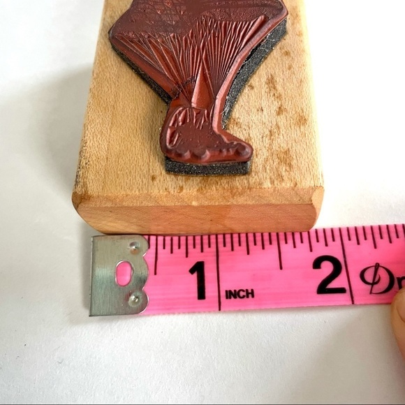 Paraplane Powered Parachute Rubber Stamp Crafting - Picture 5 of 6